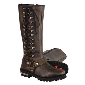 Milwaukee Leather biker boots